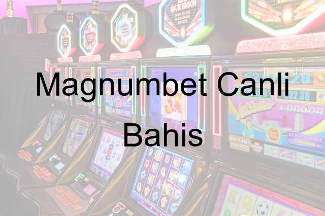 Magnumbet canlı bahis